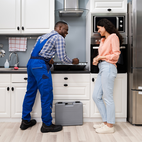 what kind of warranty do you offer on your cooktop repair services in Osage County KS